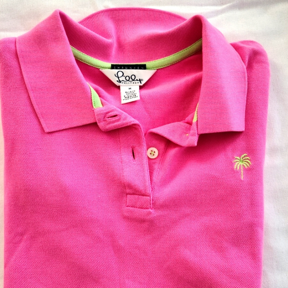 Lilly Pultzier Polo shirt size M